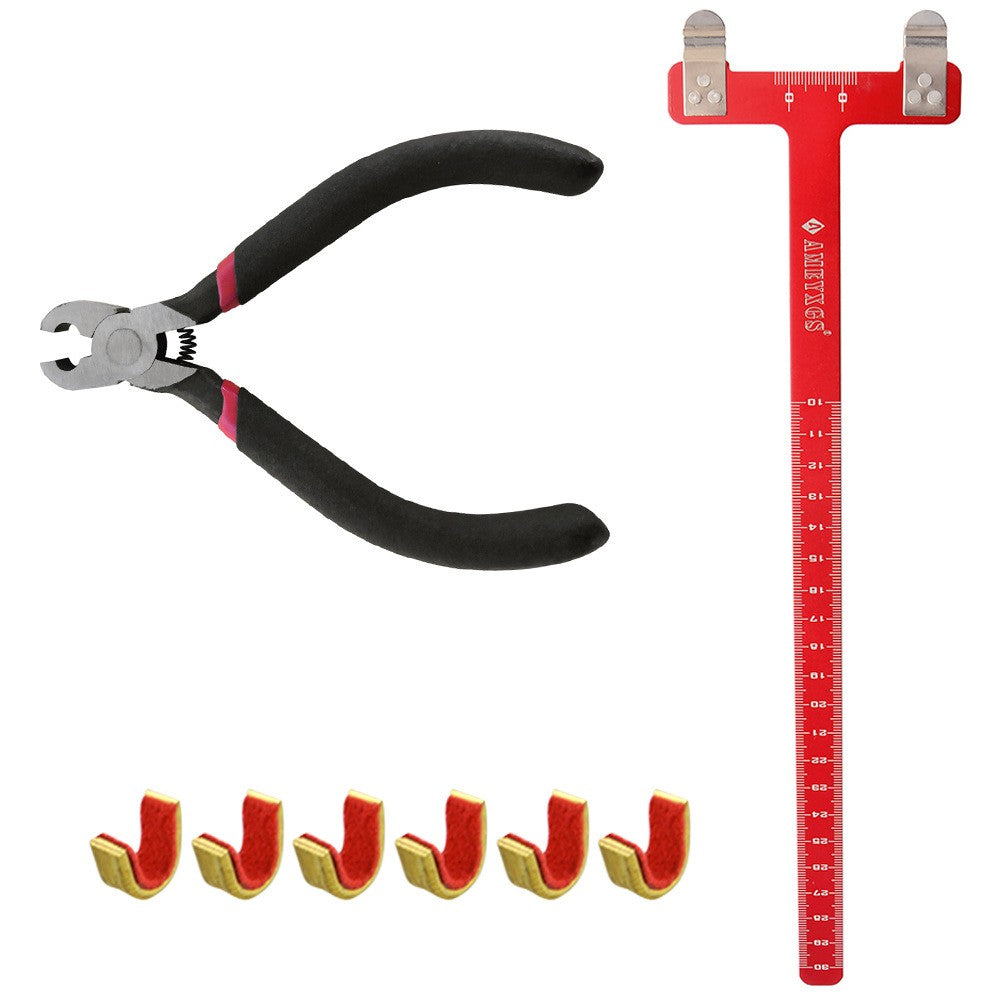 Adjustment Tool Bow String Nocking Points Pliers T Squares Tuning Ruler for for Recurve