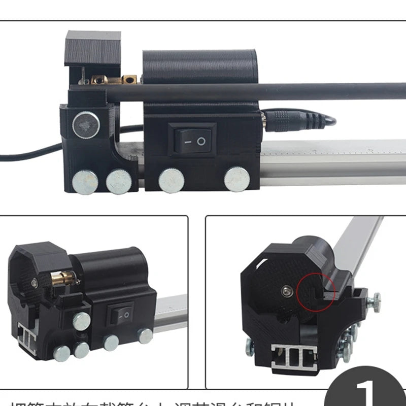 Electric Arrow Shaft Cutter Mini Cut Off Saw Trimmer 4.3 to 32 Inches Cutting