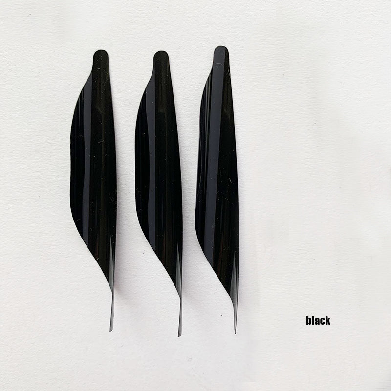 100-Pack Spin Vanes 1.8 Inch Spiral Feather Right Wing DIY Arrow Arrow Bow
