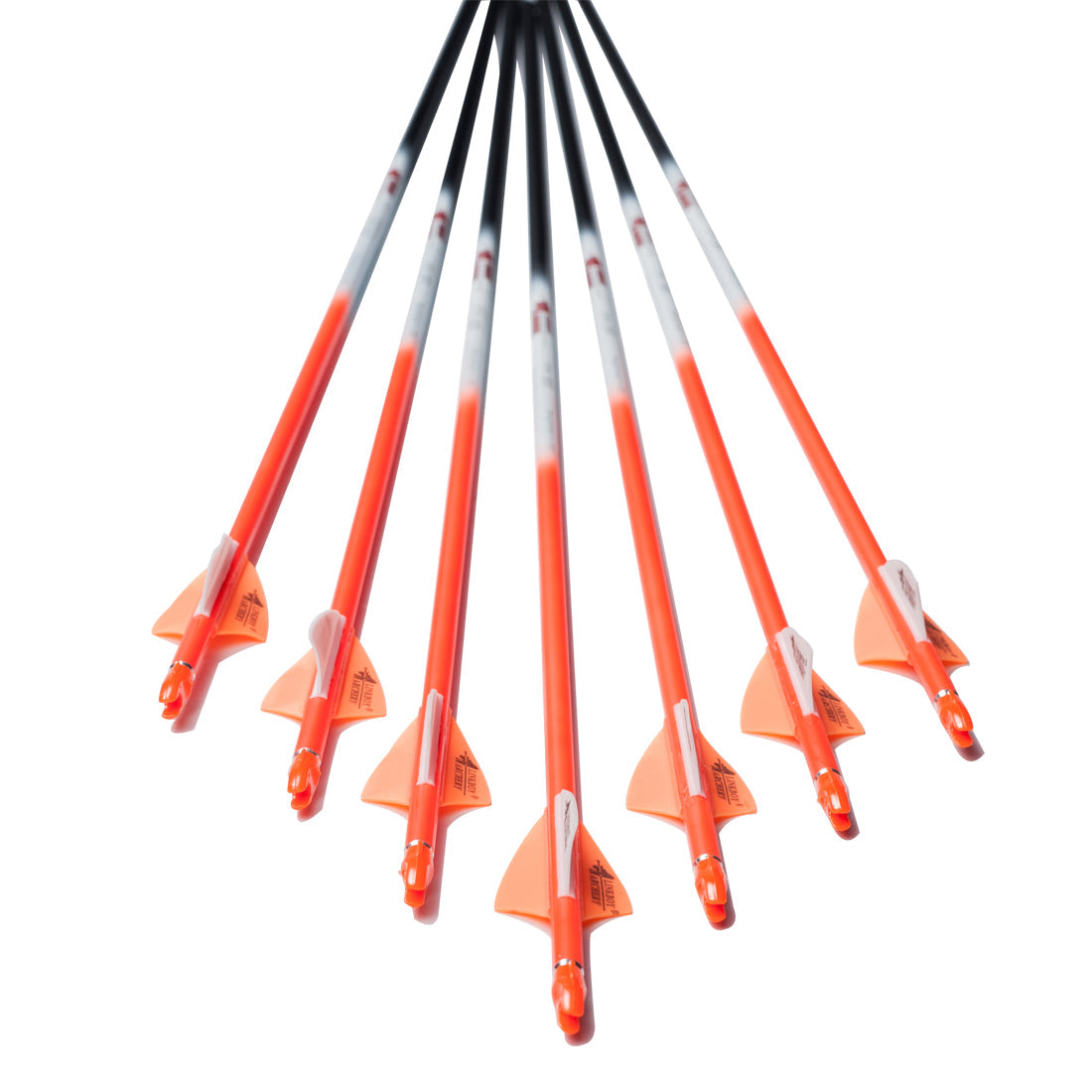 Pure Carbon Arrows ID4.2MM Spine700 800 900 1000 1.75inch Plastic Vanes Recurve Bow 6-Pack