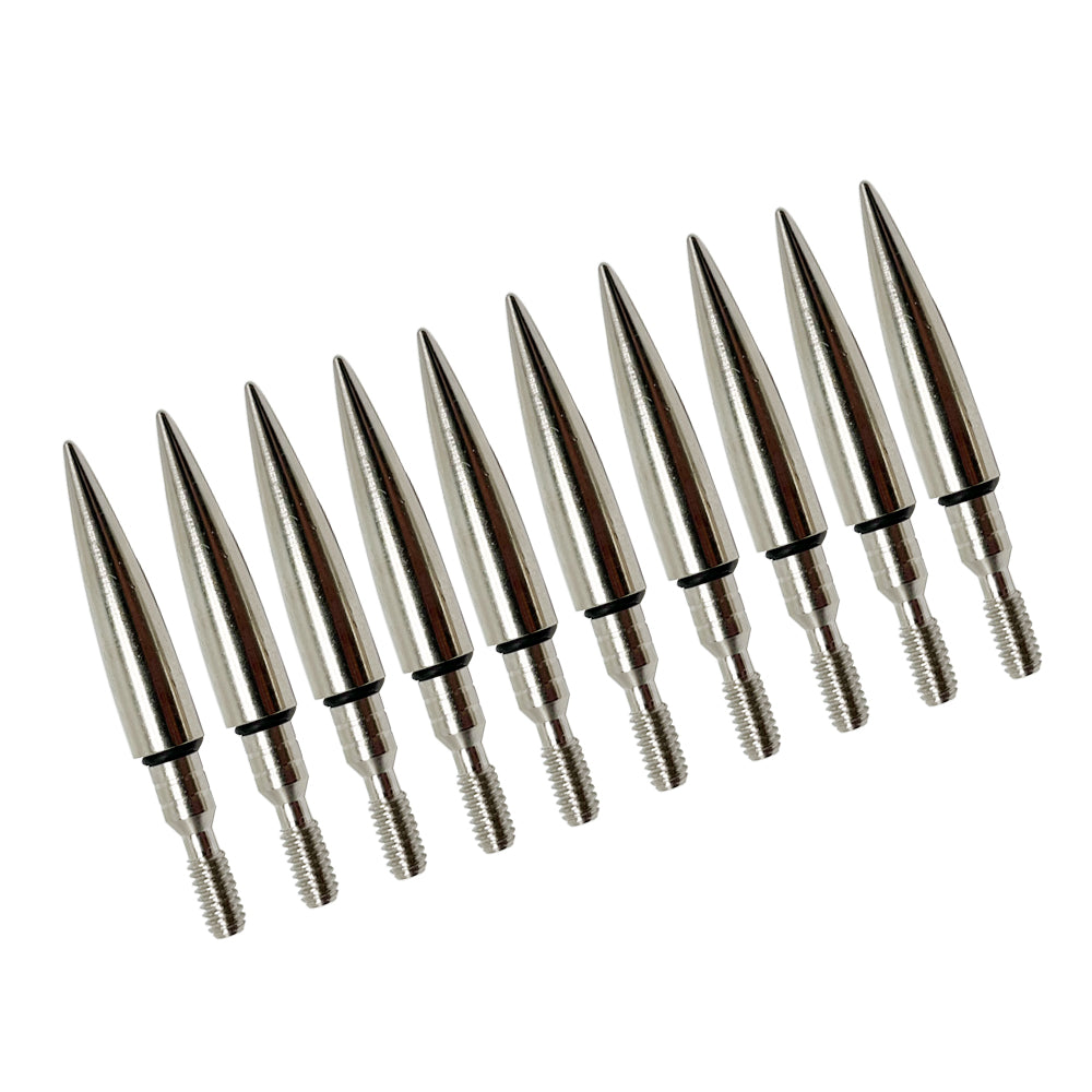 30-Pack Broadheads 75/125 Grain Arrow Field Points Screw-In Arrowheads Target Compound Bow