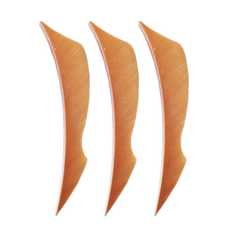 4 Inch Carbon Arrow Turkey Feather Fletching Arrow Fletches Right Wing Sting Shape Feather
