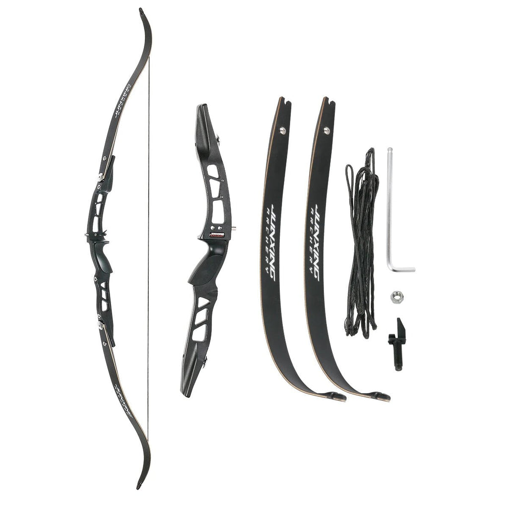 F167 Recurve Bow 66 Inches 20-40 Lbs ILF Interface for Right Hand User