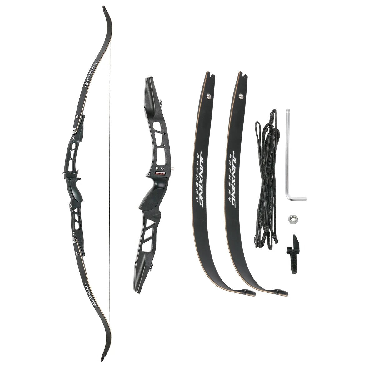 F167 Recurve Bow 66 Inches 20-40 Lbs ILF Interface for Right Hand User