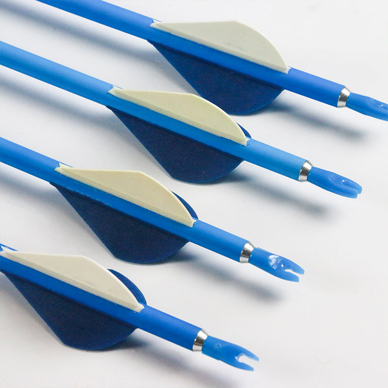 12-Pack Carbon Arrow Shaft 30/32'' Sp300-900 2" Vanes ID6.2mm Compound Bow Arrows