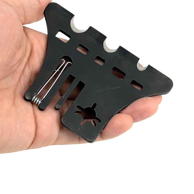 Multifunctional Arrow Repair Tool Fletch Removing Gear Cleaner Bow Nock Adjusting Device