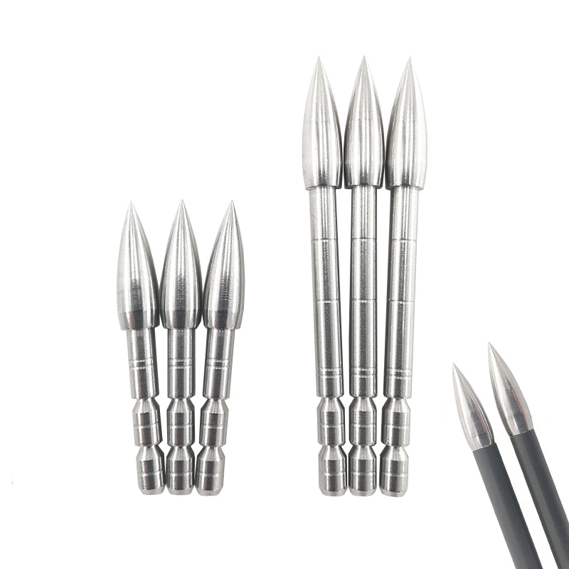 12-Pack Broadhead ID4.2mm Arrows Shaft Point Tips 80/100/120/150/200gr Arrowhead Arrow BOW