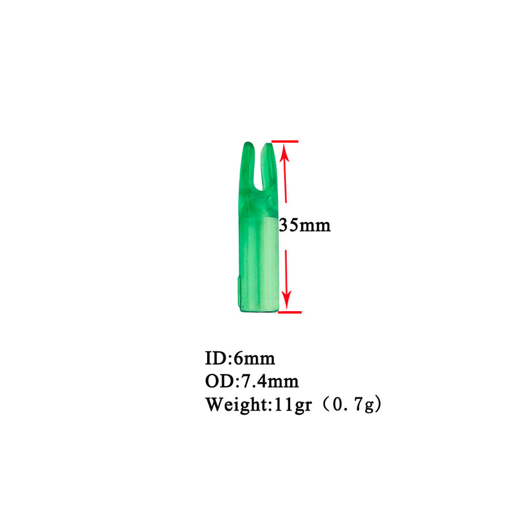 Arrow Nocks Glassfiber Arrow Shafts 6mm Arrow Nocks