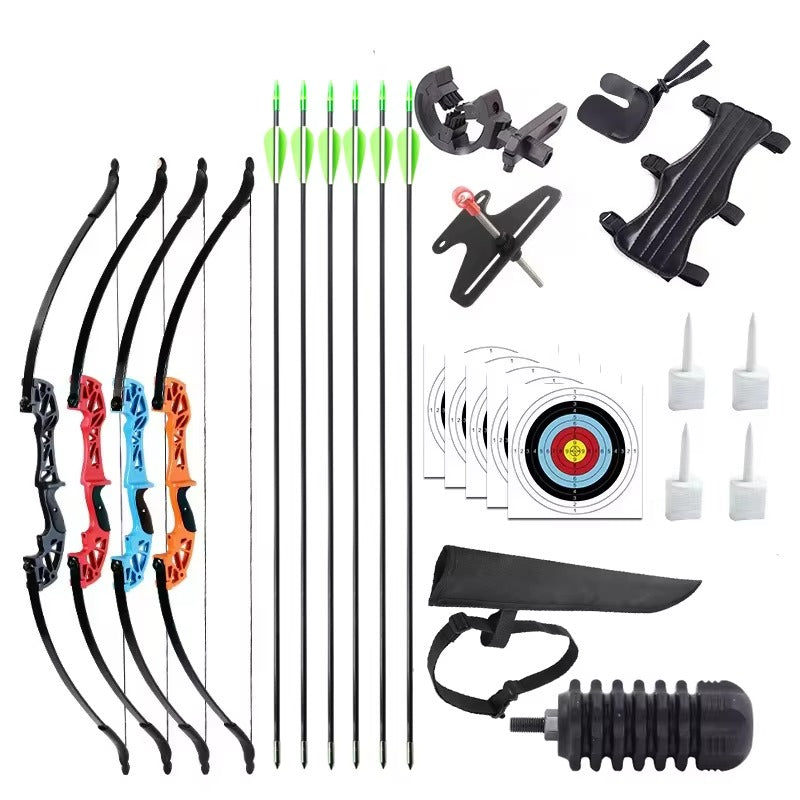 Recurve Bow Take Down Bow 20/30/40/50lbs Fishing Right Hand Bow