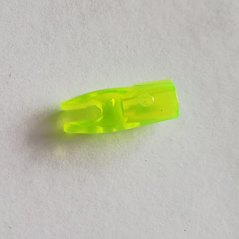 100-Pack ID3.2mm Pin Nock for Carbon Arrow Shaft Recurve Compound Bow Longbow