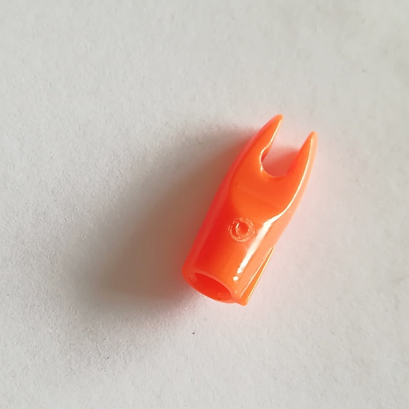 100-Pack ID3.2mm Pin Nock for Carbon Arrow Shaft Recurve Compound Bow Longbow