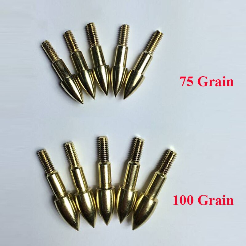 12-Pack Arrow Target Point + 12-Pack Insert for ID6.2 Arrow Shaft