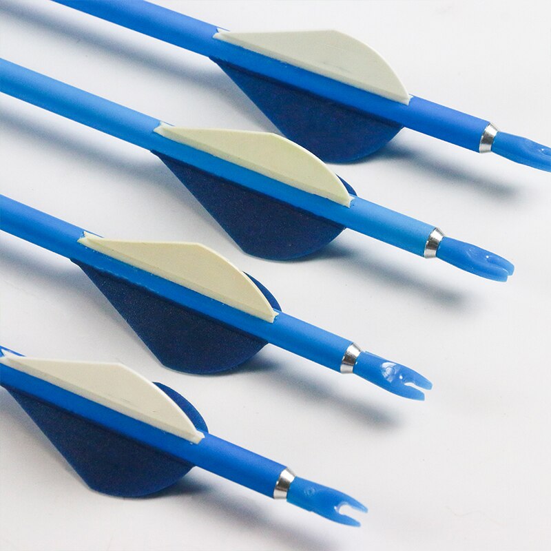 12-Pack Carbon Arrow Shaft 30/32'' Sp300-900 2" Vanes ID6.2mm Compound Bow Arrows