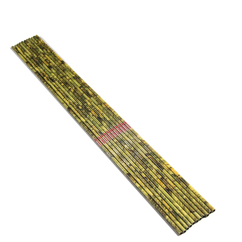 12-Pack Arrow Shaft ID6.2mm Spine 300 340 400 500 600 Camouflage Arrow Shaft