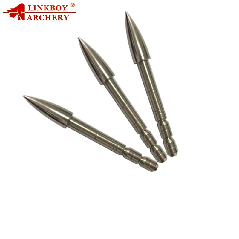 12-Pack Insert Broadhead Arrow Target Point Tips 80/100/120gr ID4.2mm Arrows Shaft Arrow Head