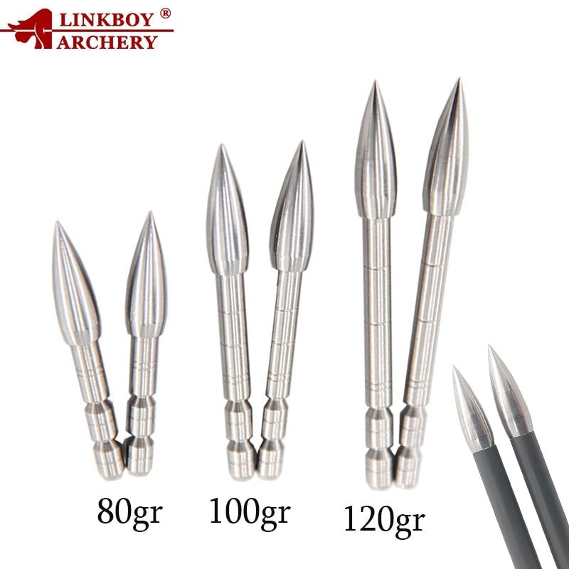 12-Pack Insert ID4.2mm Carbon Arrows Shaft Arrowhead Target Point Tips 80gr 100gr 120gr