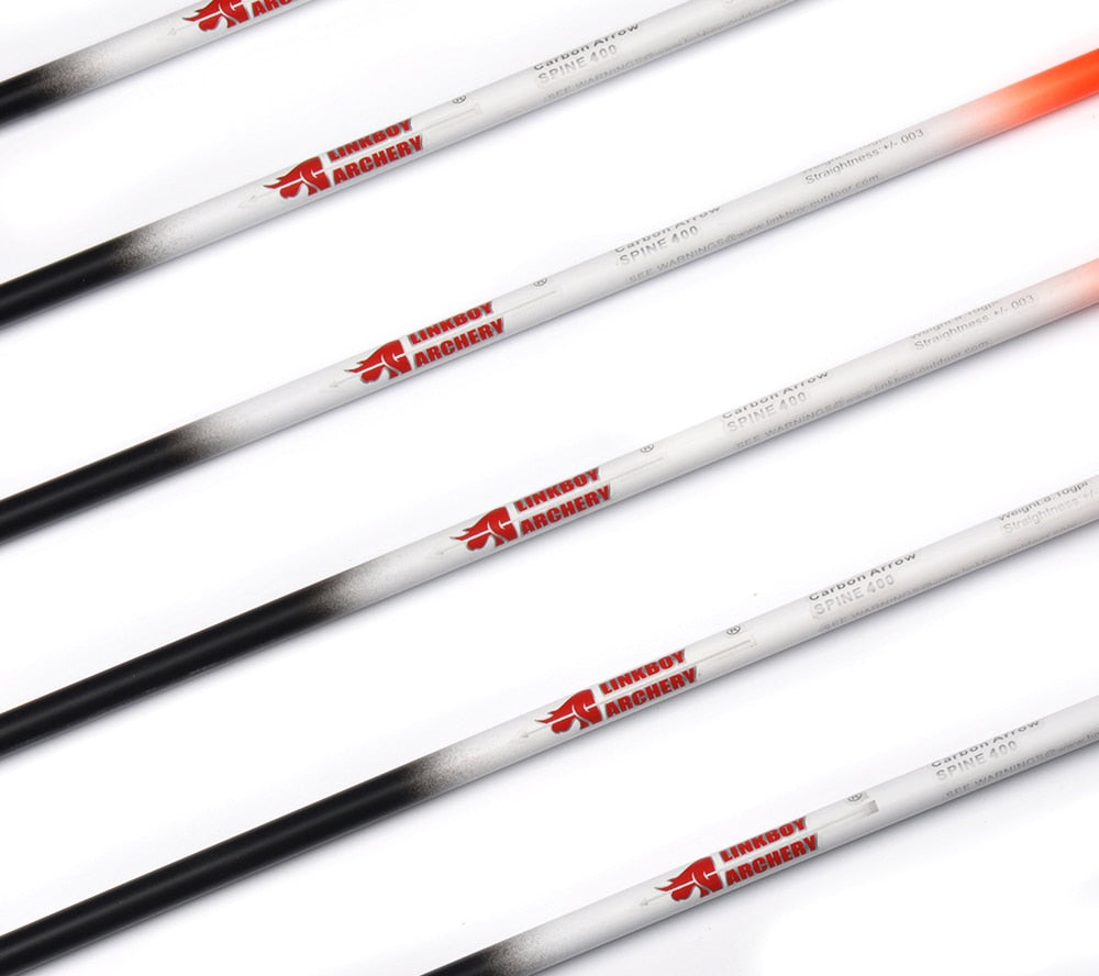 Hunter Carbon Arrows, Spine 400, 12-Pack