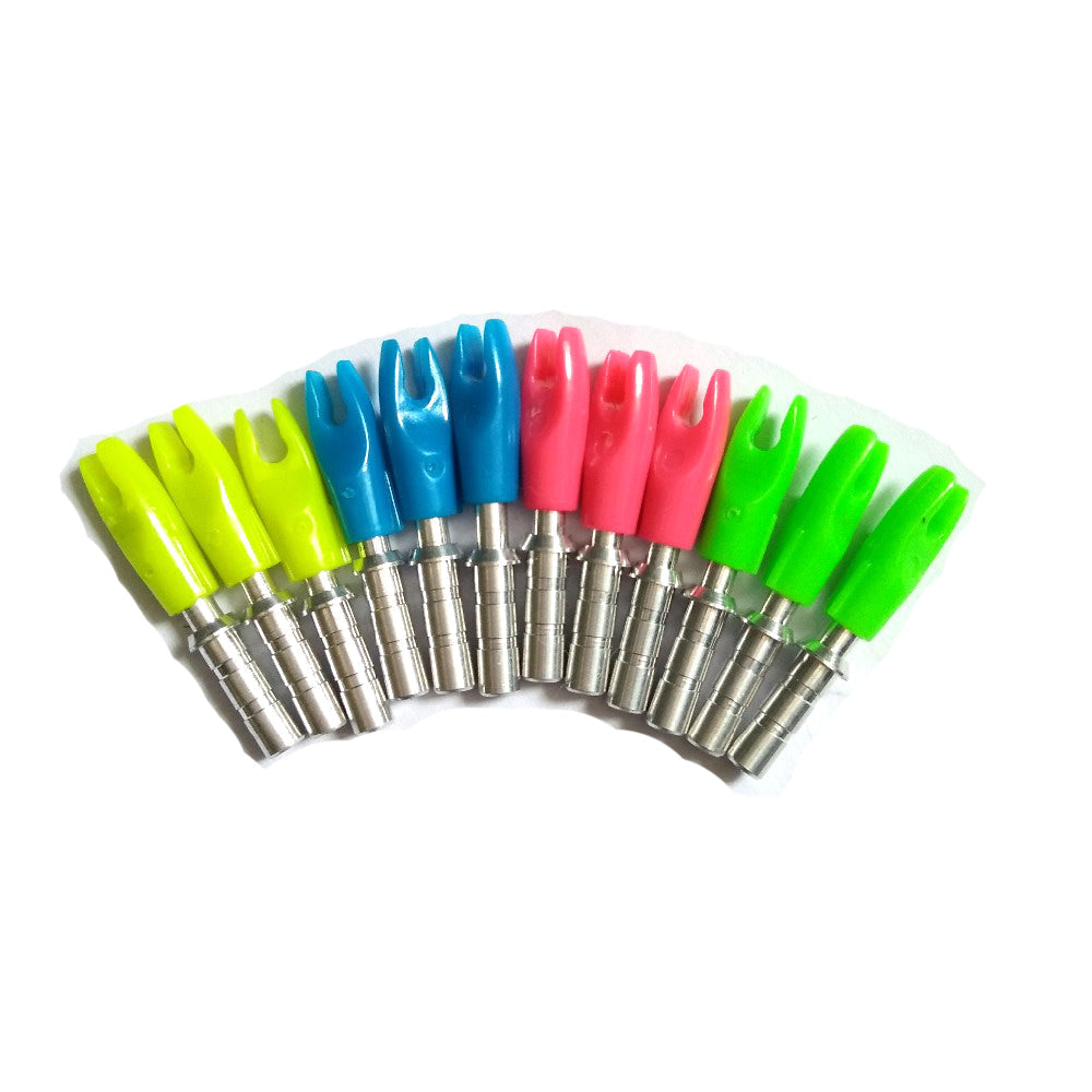 Arrow Pin Nock for ID3.2/4.2/6.2mm Carbon Arrows Fiberglass Arrow Shaft