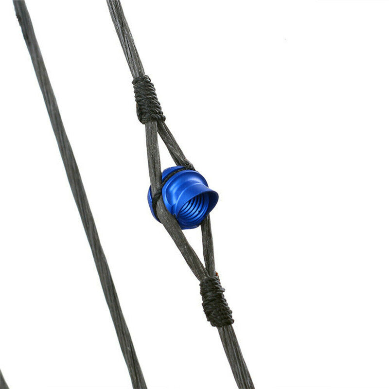 Compound Bow Peep Sight 45/37 Degree Aluminum Housing