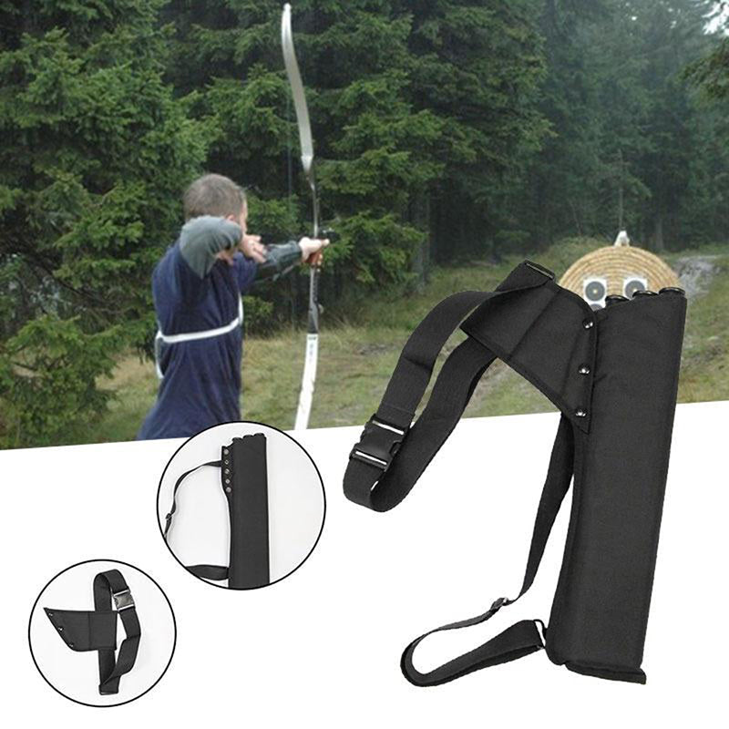 Arrow Bag 49*14 Cm Arrow Quiver 3 Tubes Single Shoulder for Bow and Arrow