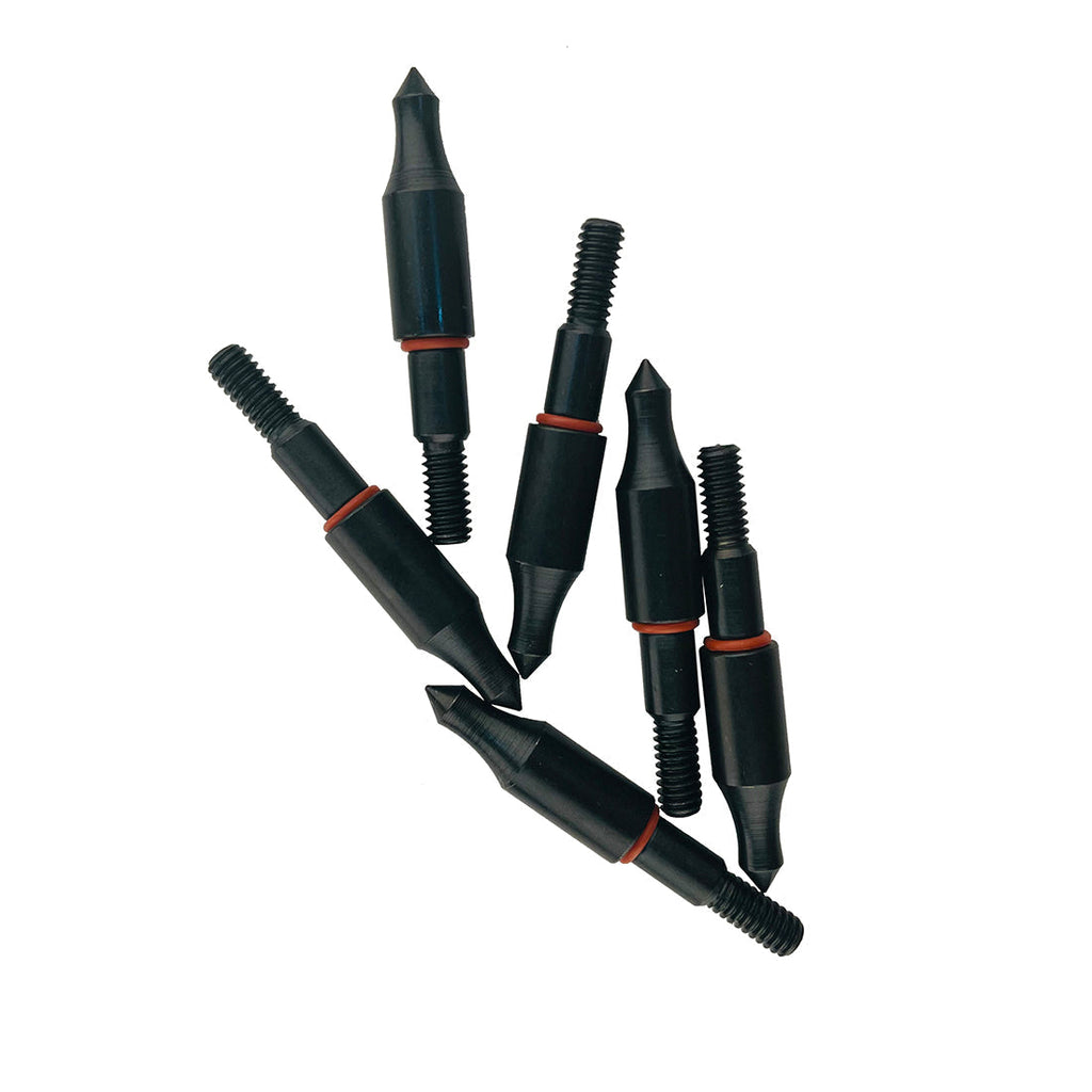12-Pack Arrow Target Broadheads Point 75gr 100gr + 12-Pack Insert for ID6.2mm Arrow Shaft