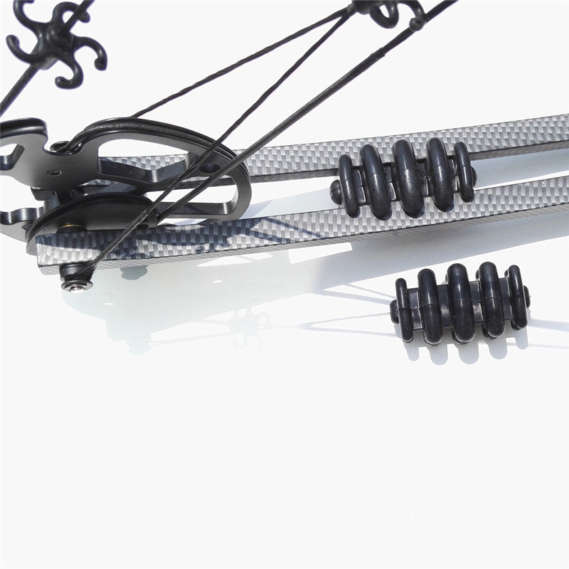 2-Pack Bow Stabilizer Vibration Damper Arrow Shock Absorber