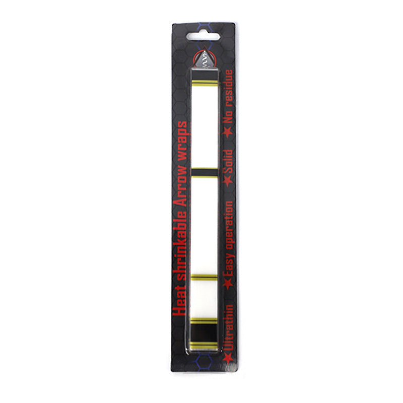 15-Pack Heat Shrinkable Arrow Shaft Sticker Arrow Paster Wrap Paper for Wood Bamboo Carbon