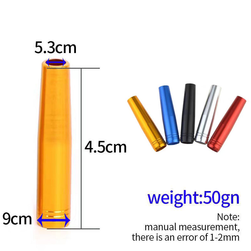 12-Pack OD 8mm Aluminum Arrow Outer Insert Seat Replaceable Arrow Point Adapter Wooden Bamboo