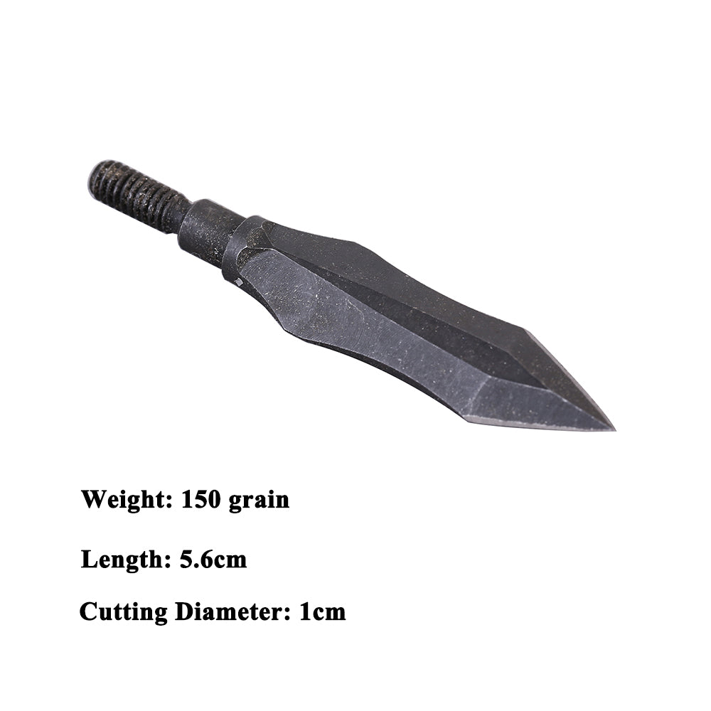 6-Pack Traditional Arrow Heads Broadheads 150gr Target for Arrowheads Bow and Arrow