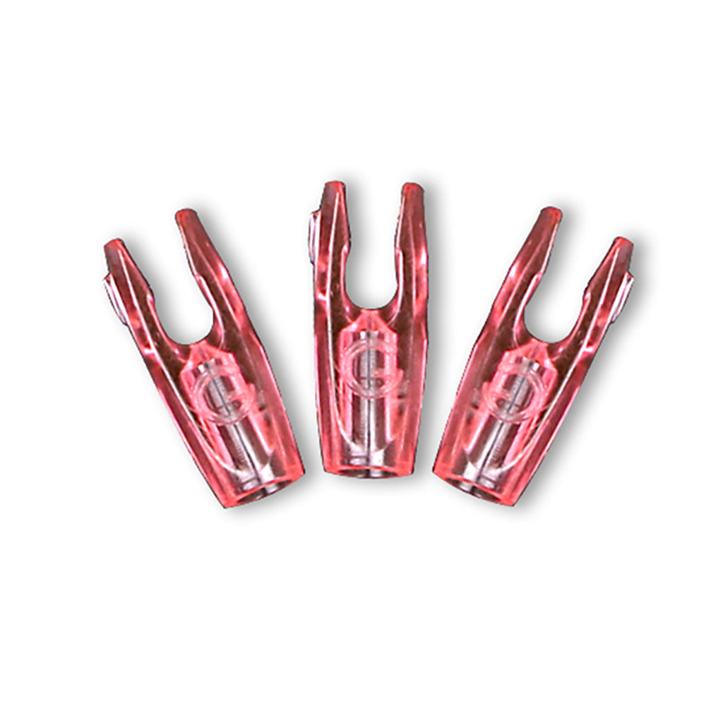 50-Pack DIY Plastic G Nocks or Aluminum Nock Pin Needles for ID4.2/6.2/3.2/5.2/8.0mm Arrow Shaft