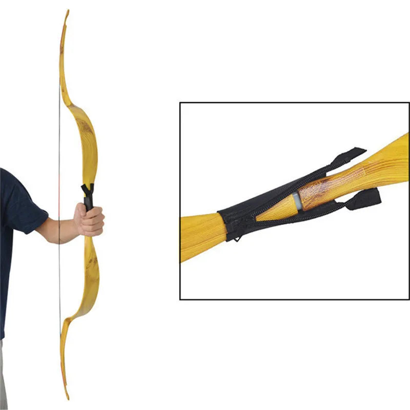 49inch Traditional Bow 20lbs Takedown Recurve Bow Beginner Women Long Bow