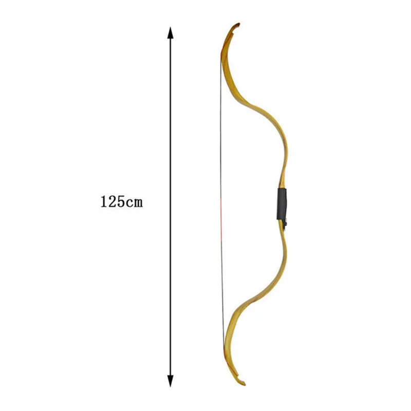 49inch Traditional Bow 20lbs Takedown Recurve Bow Beginner Women Long Bow