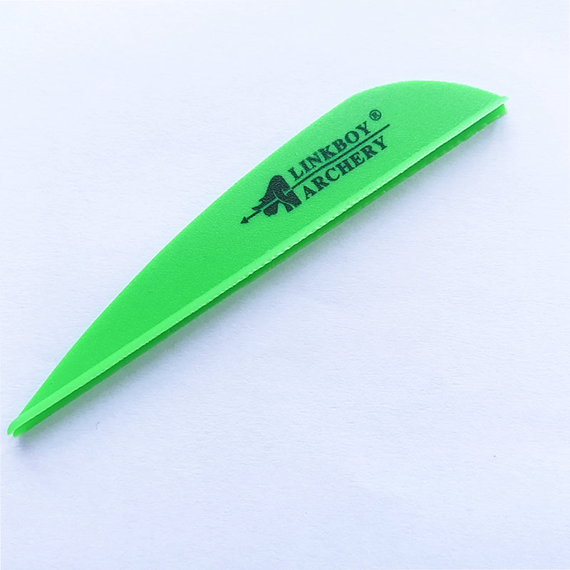 Plastic Arrow Vanes 2.8", DIY Fletching for & Target, Multiple Colors