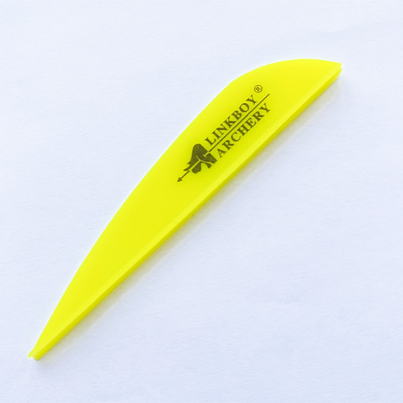 Plastic Arrow Vanes 2.8", DIY Fletching for & Target, Multiple Colors