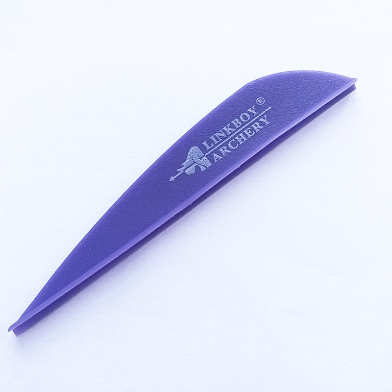Plastic Arrow Vanes 2.8", DIY Fletching for & Target, Multiple Colors