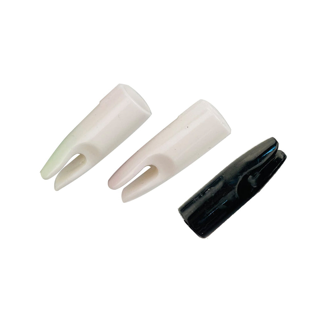 30-Pack Arrow Nocks ID 7mm Arrow Nocks for Fiberglass Arrows OD 7mm Shaft Bow