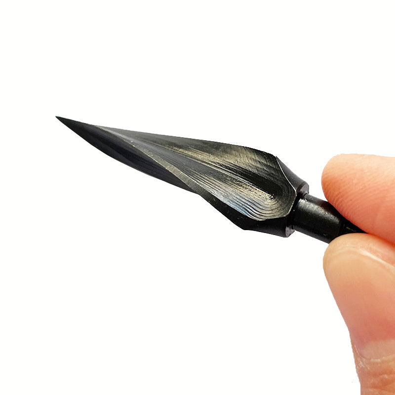 125gr Broadhead Arrow Tips, 3-Pack, Fixed Blade, Compound & Recurve Bow