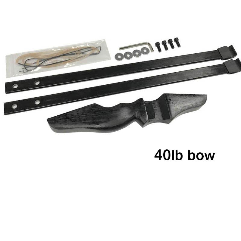 40 Lbs Recourve Bow Powerful Long Bow for Right Hand