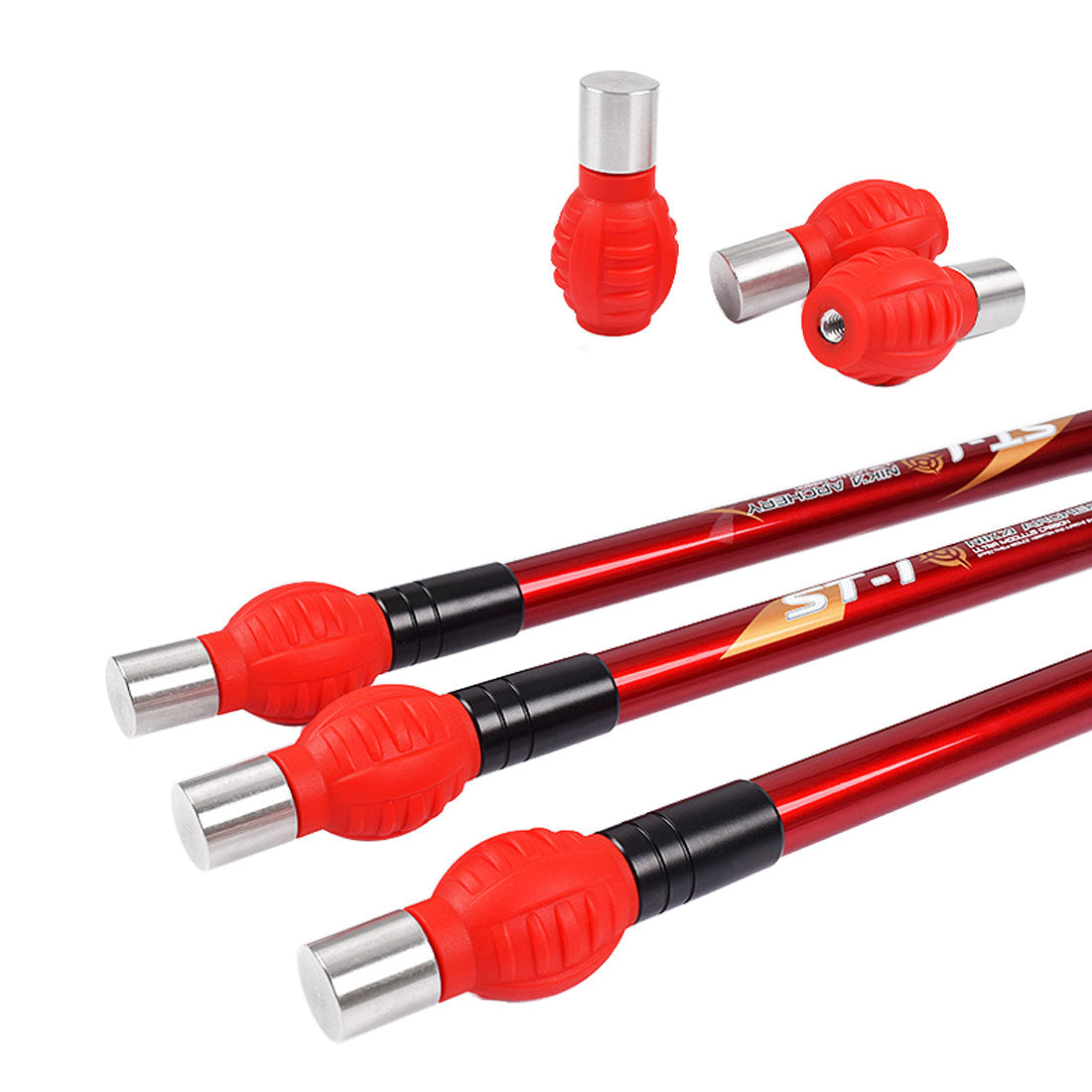 3-Pack Stabilizer Ball Bow Handle Damper Shock Absorption Balance Bar Stabilizer Bow Riser Damper