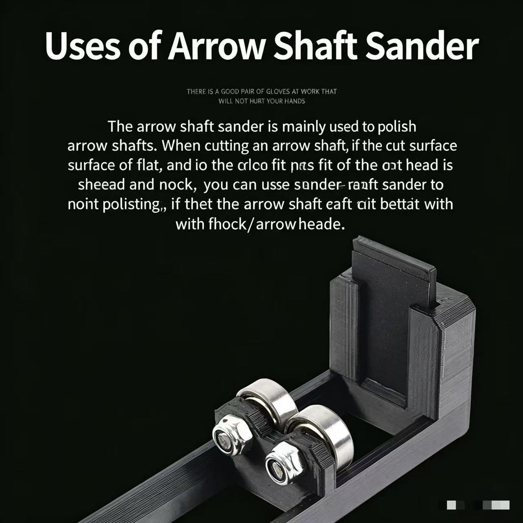 Arrow Shaft Grinder Carbon Arrows Sharpener DIY Tool for Bow and Arrow