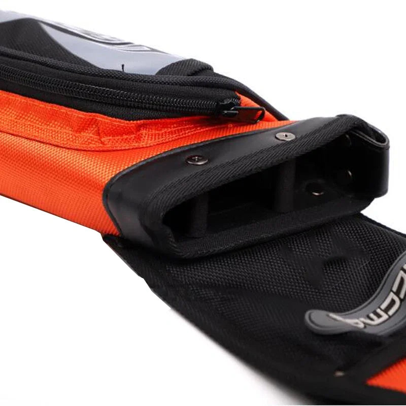Reverse Arrow Quiver Belt Right/Left Hand Canvas Arrows Holder Bag with Adjustable Belt
