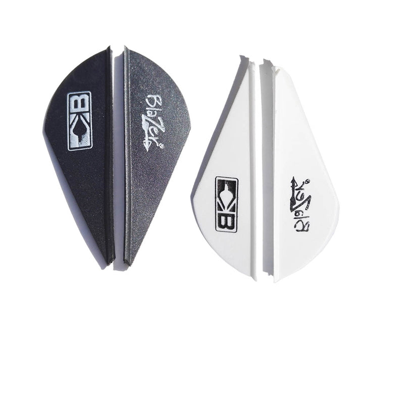 2'' Blazer Plastic Vane High Elastic and Arrows DIY Streamlined