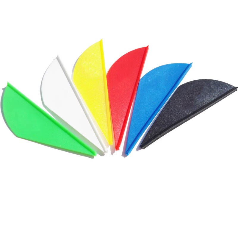 36-Pack 2inch Arrow Vanes for ID6.2mm Carbon Arrows Compound Traditional Bow