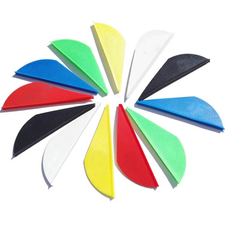 36-Pack 2inch Arrow Vanes for ID6.2mm Carbon Arrows Compound Traditional Bow
