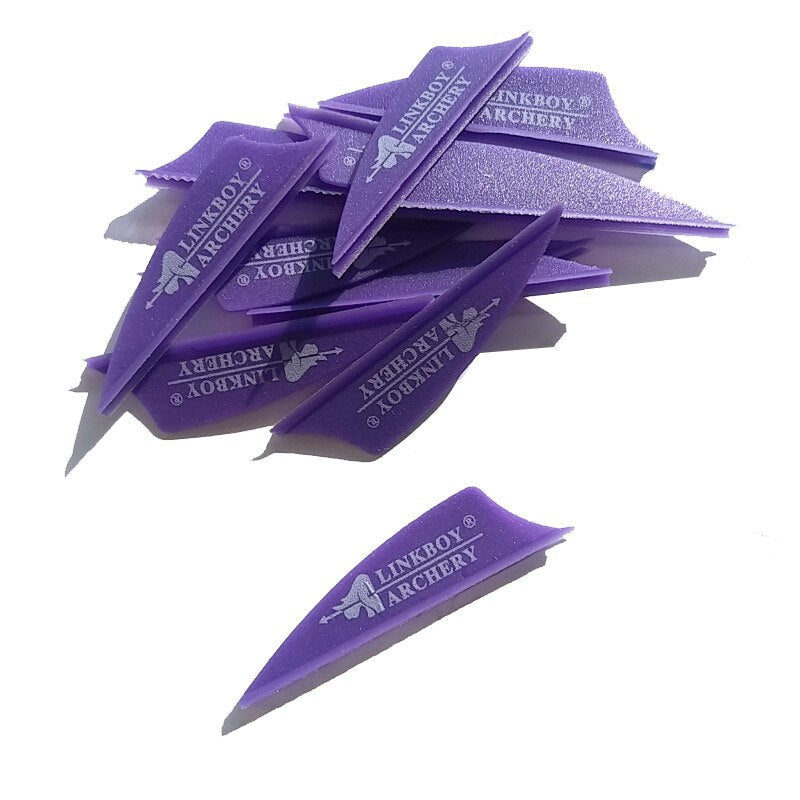 36-Pack Arrow 1.75inch Plastic Vanes for ID4.2mm Carbon Arrows Shaft Recurve Bow