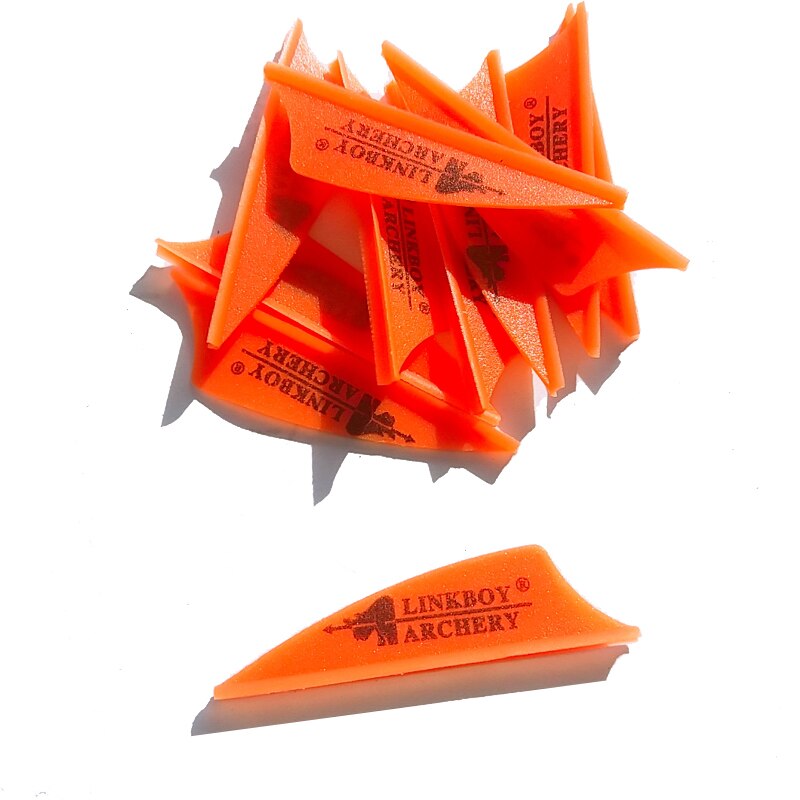 36-Pack Arrow 1.75inch Plastic Vanes for ID4.2mm Carbon Arrows Shaft Recurve Bow