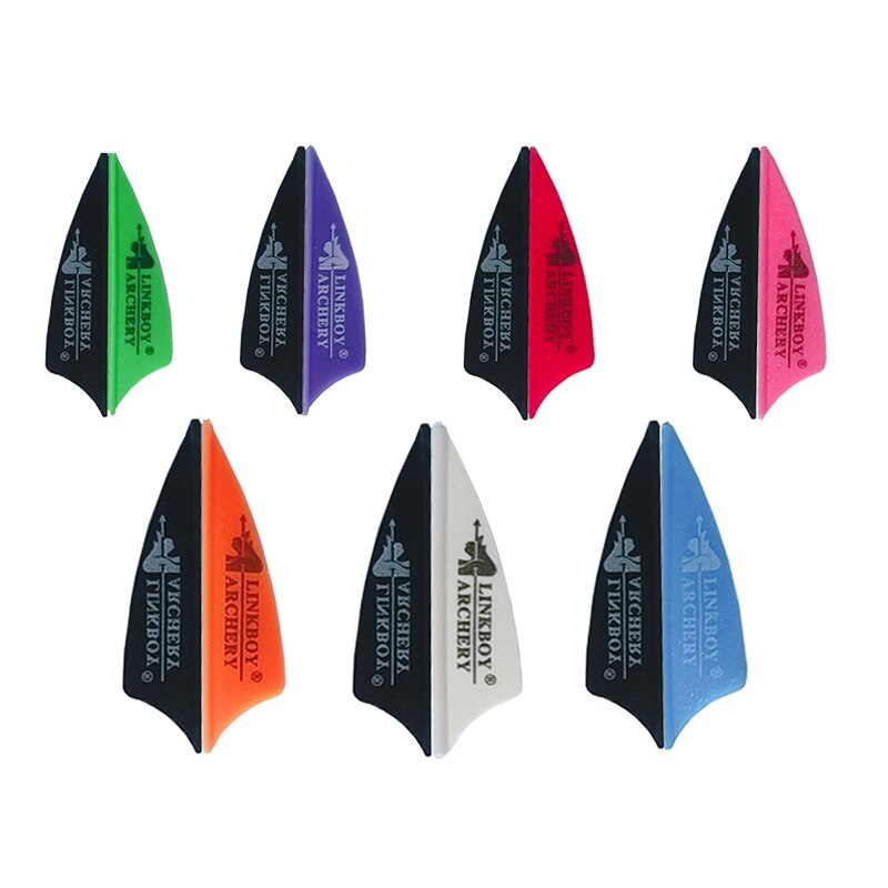 36-Pack Arrow 1.75inch Plastic Vanes for ID4.2mm Carbon Arrows Shaft Recurve Bow