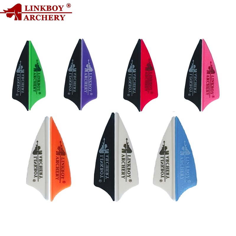 36-Pack Arrow 1.75inch Plastic Vanes for ID4.2mm Carbon Arrows Shaft Recurve Bow