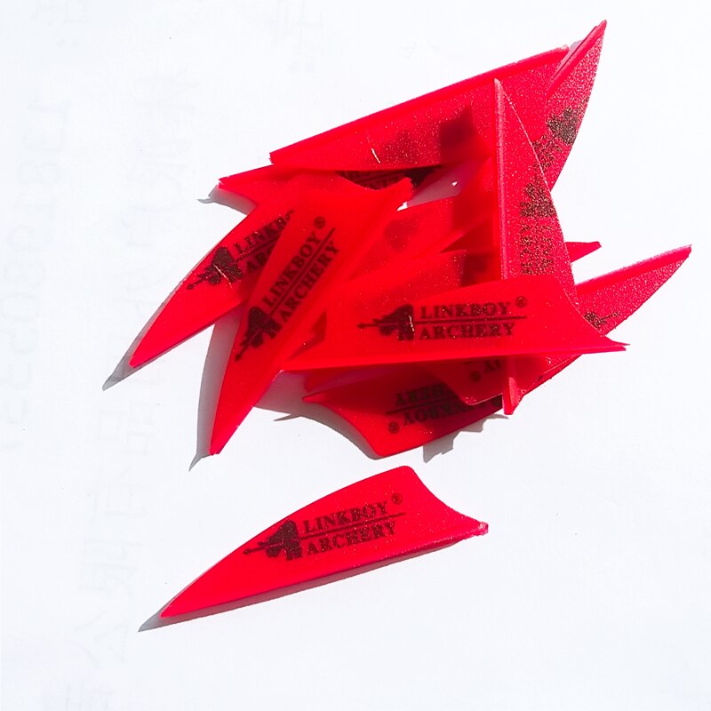 36-Pack Arrow 1.75inch Plastic Vanes for ID4.2mm Carbon Arrows Shaft Recurve Bow