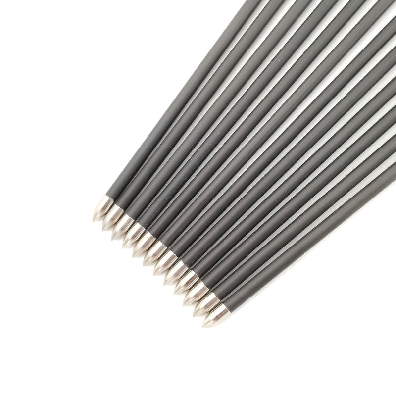 VAP Carbon Arrows 6/12-Pack, ID4.2mm ±0.003, Spine 350-900, Plastic Vanes or Turkey Feather, Recurve